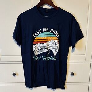 Take me home West Virginia size medium t shirt